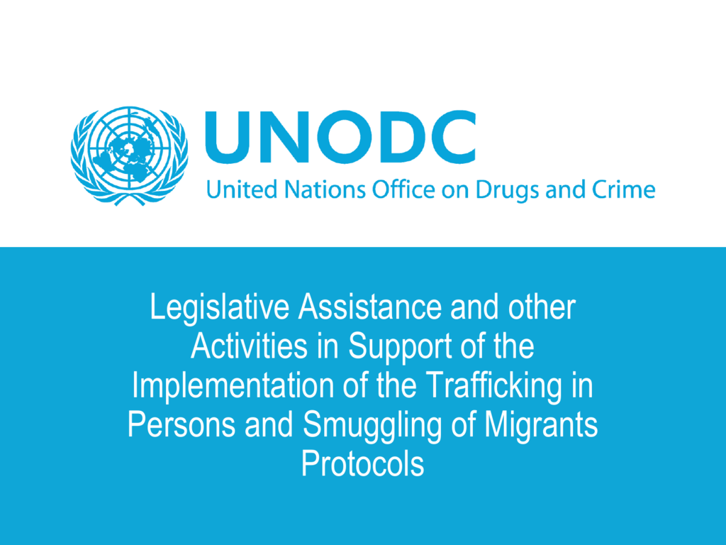 Trafficking in Persons and Smuggling of Migrants
