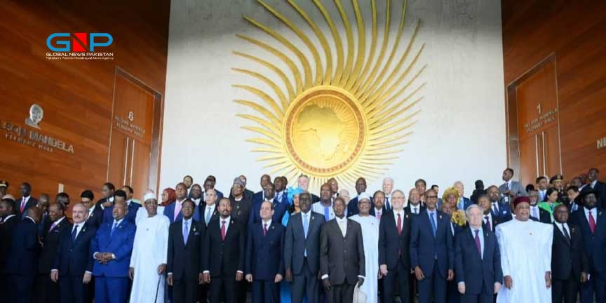 Guterres calls for ‘collective comprehensive coordinated’ response to challenges facing AfricaAU Summit 1