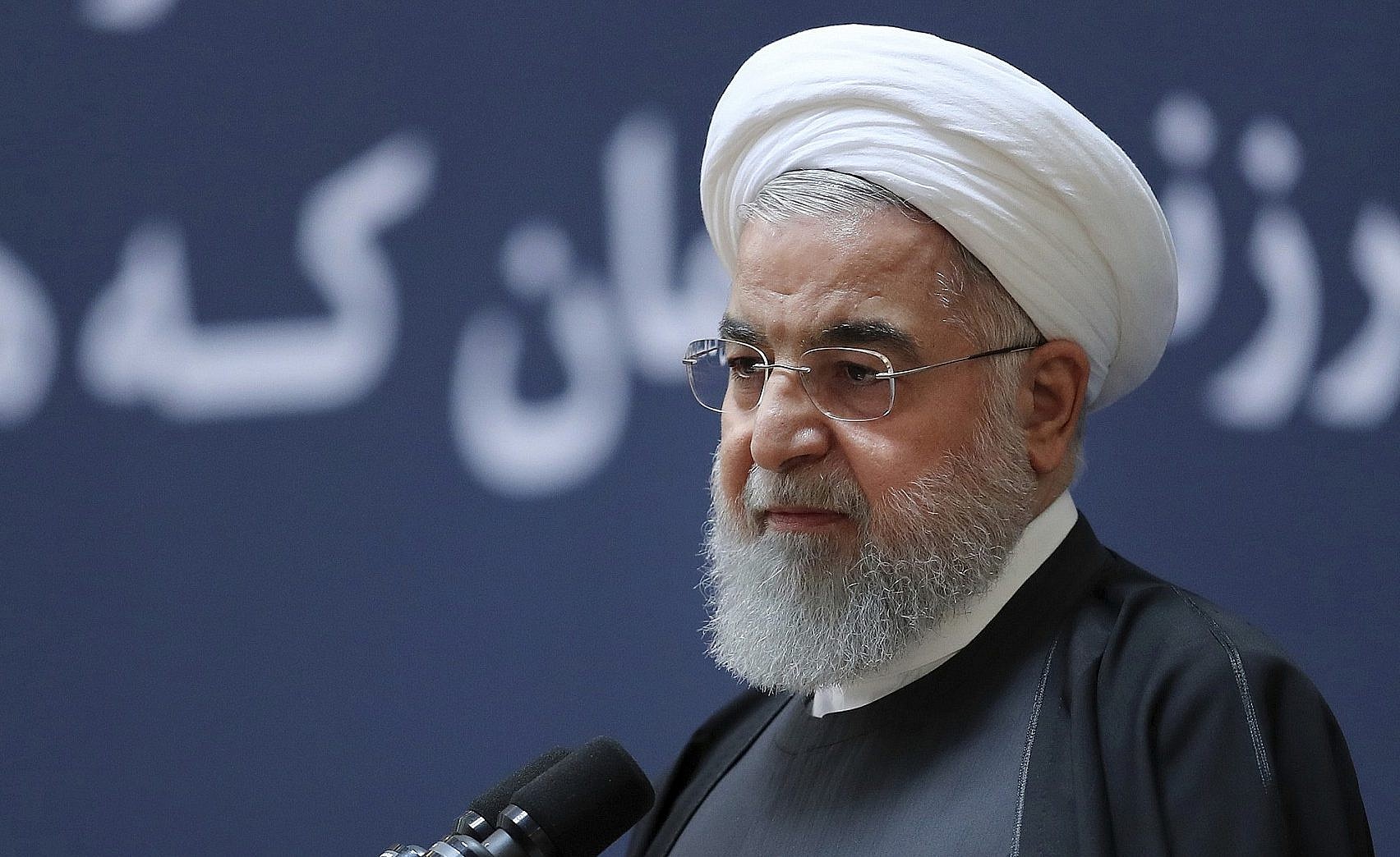 Iran’s beleaguered President Rouhani rules out resigning