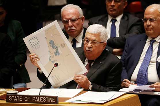 Palestinian leader warns UN on Trump’s “Swiss cheese” peace