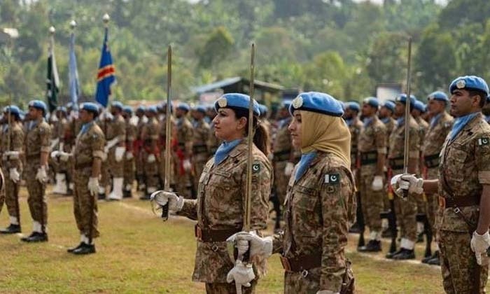 US diplomat Alice Wells praises Pakistani women serving as a UN peacekeepers in congo