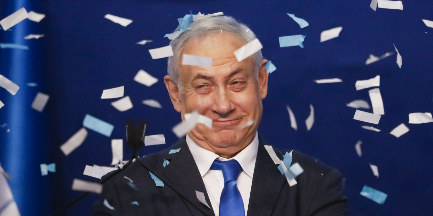 Netanyahu short of majority in Israel vote