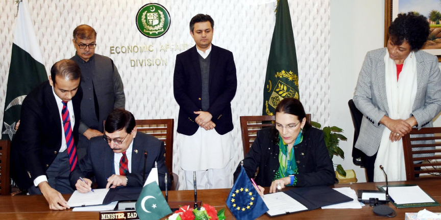 The European Union give to support the Government of Pakistan over the next 5 years for technical assistance to strengthen Public Financial Management PFM
