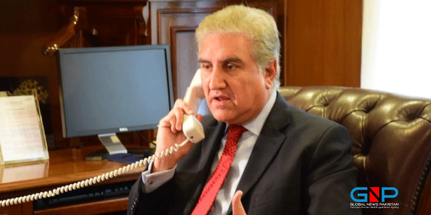Foreign Minister Shah Mahmood Qureshi held a telephone conversation with the Foreign Minister of Singapore