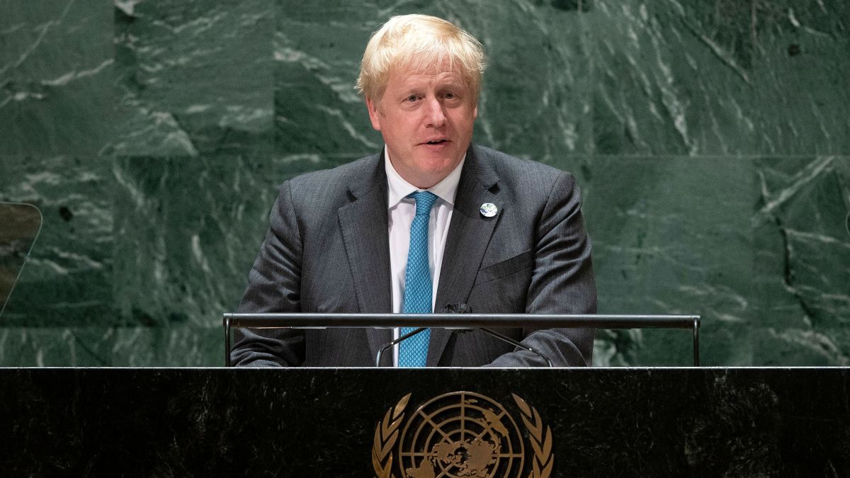 Boris Johnson says the world needs to deal with climate change