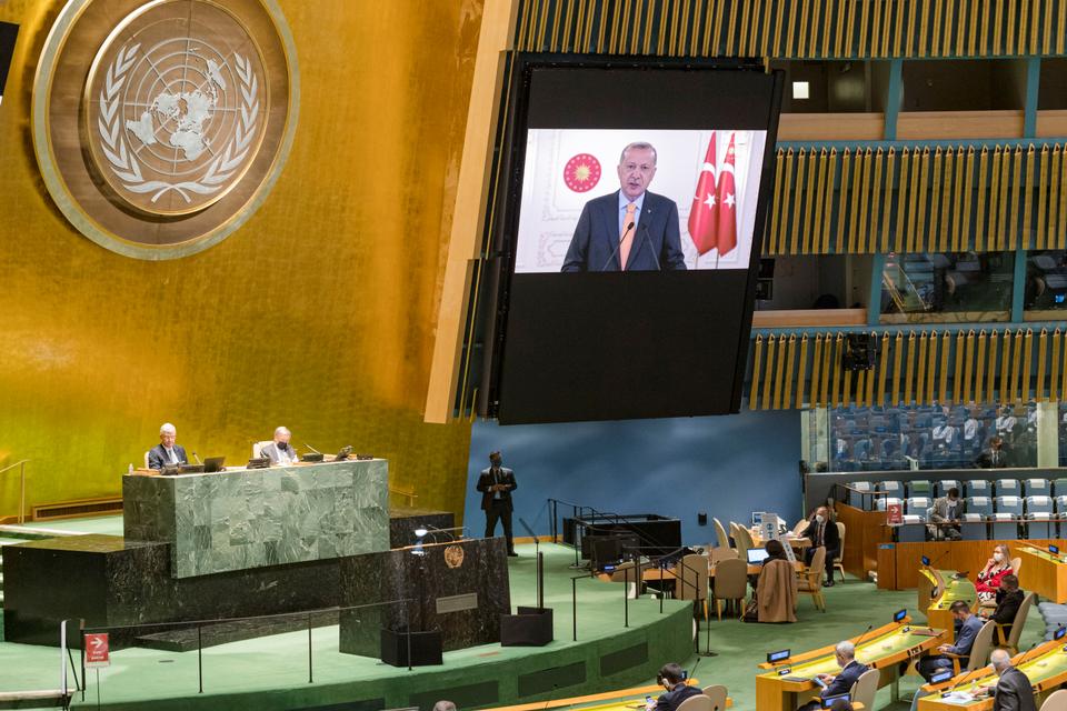 Erdogan says the UN needs to be reformed for global Justice