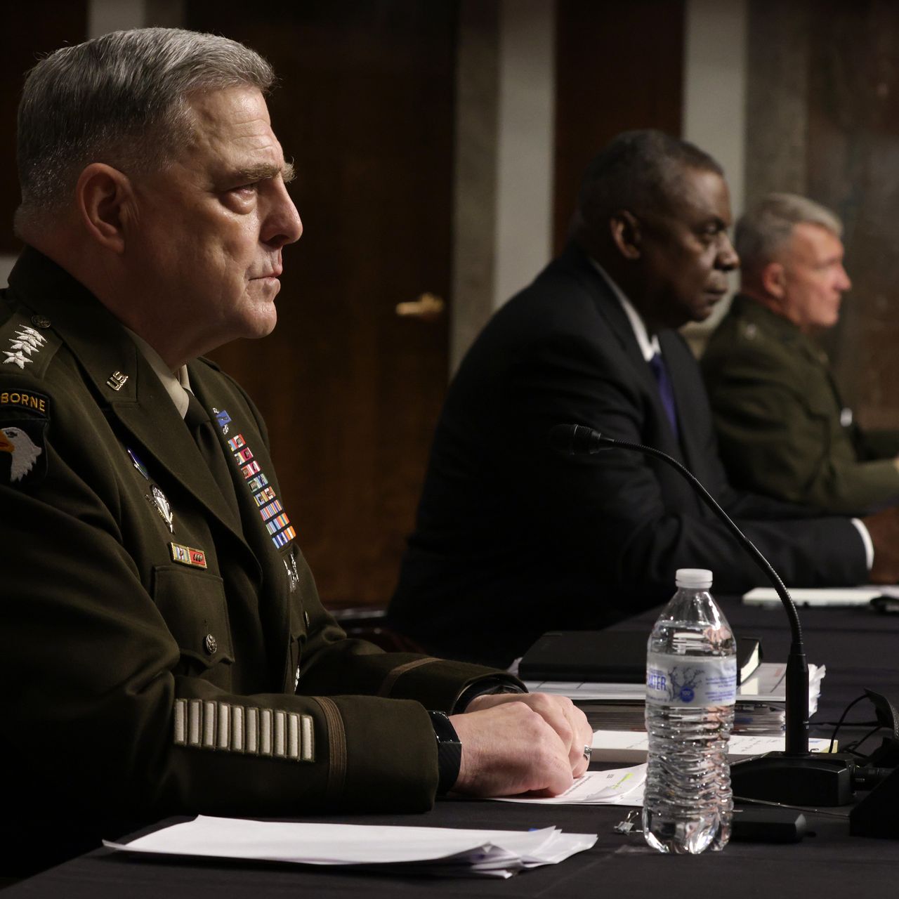 Top US generals contradict Biden on Afghan troop withdrawal