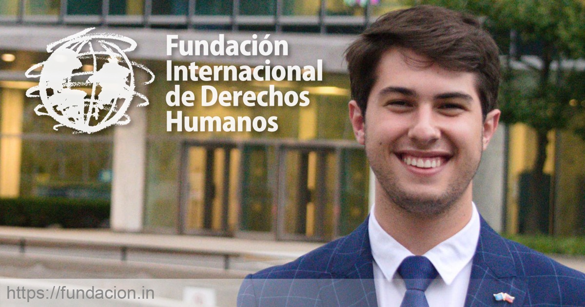 Daniel del Valle, Spanish Youth Human Right Advocate.