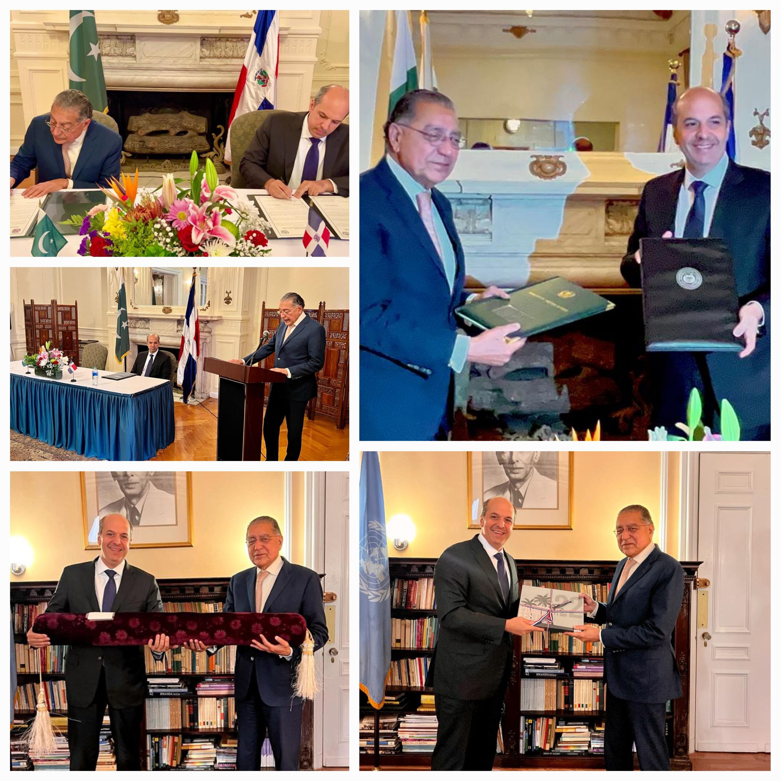 Pakistan, Dominica Republic formally establish Diplomatic ties