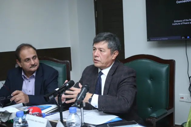 Ambassador of Uzbekistan to Pakistan, Aybek Arif Usmanov reaffirmed Uzbekistan’s projects for the region’s development