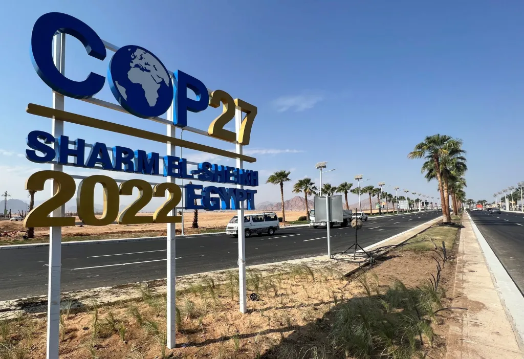 COP27, 2022 Sharm El-Sheikh, Egypt.