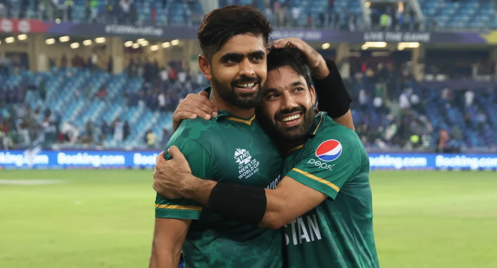Babar and Rizwan made 3rd century in T20 World Cup.