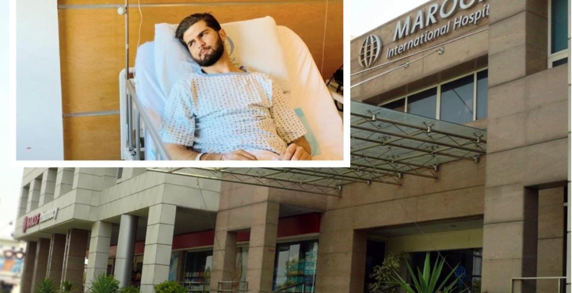 Shaheen SHah Afridi's operation at Maroof hospital Islamabad.