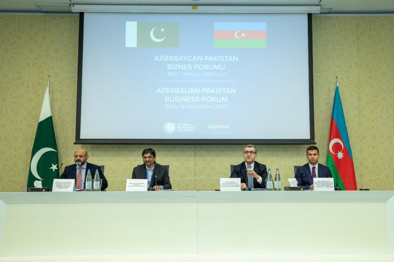 GBA and AZPROMO organized Azerbaijan-Pakistan Business Forum on 1st December.