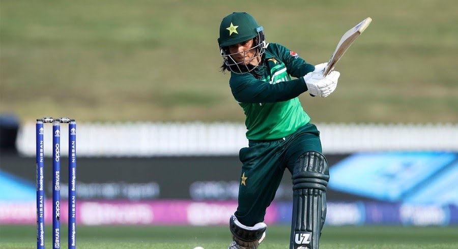 Pakistan's Cricket team opener, Sidra Ameen.