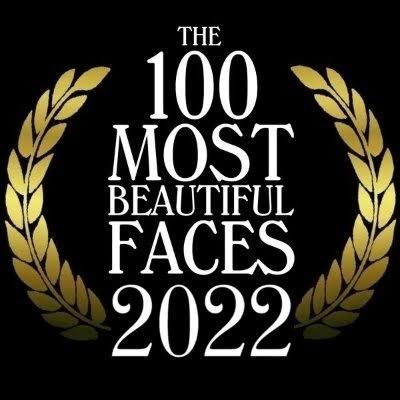 The 100 most Beautiful faces 2022.