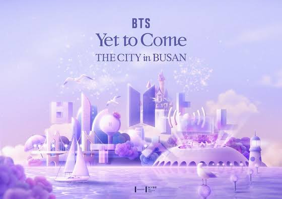 BTS poster for Yet To Come To Busan