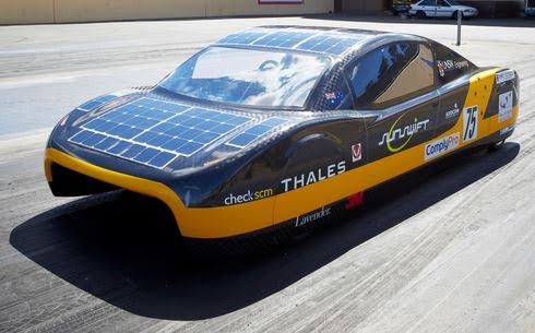 Sunswift Solar powered EV 