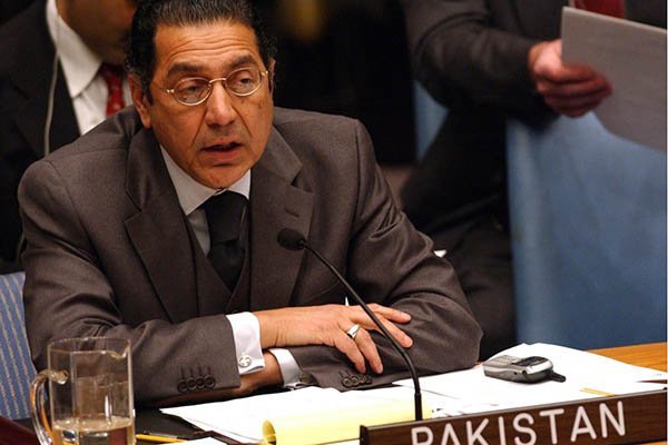 Pakistan's Ambassador to the United Nations Munir Akram.