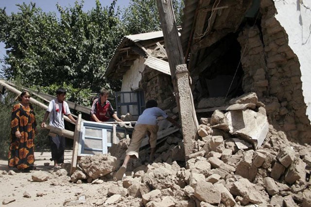 Tajikistan, earthquake,