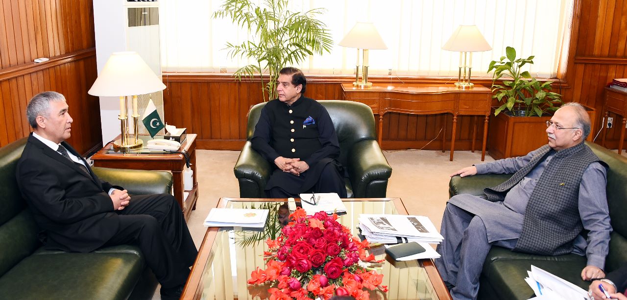 Honorable Speaker Raja Pervez Ashraf stated during a meeting with H.E. Mr. Atadjan Movlamov, Ambassador.