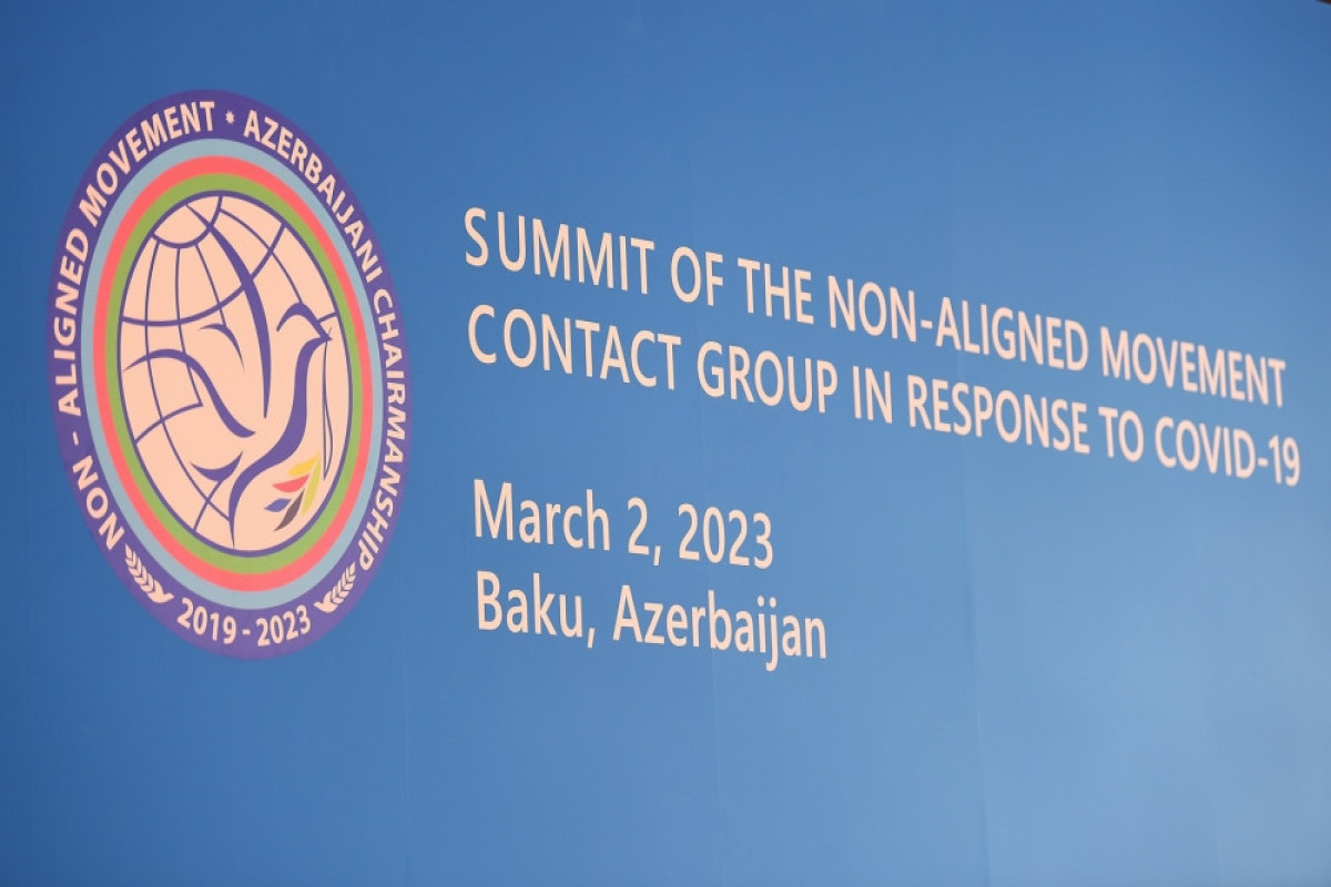 On March 2, a reception was organized in honor of participants in the Summit-level Meeting of the Non-Aligned Movement Contact Group in response to COVID-19.