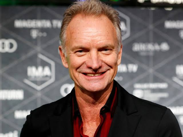 Sting, musician and artist 