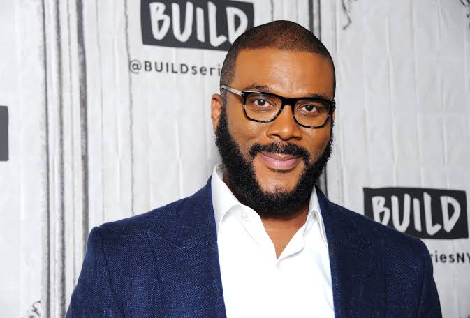 Tyler Perry, American actor and filmmaker. 
