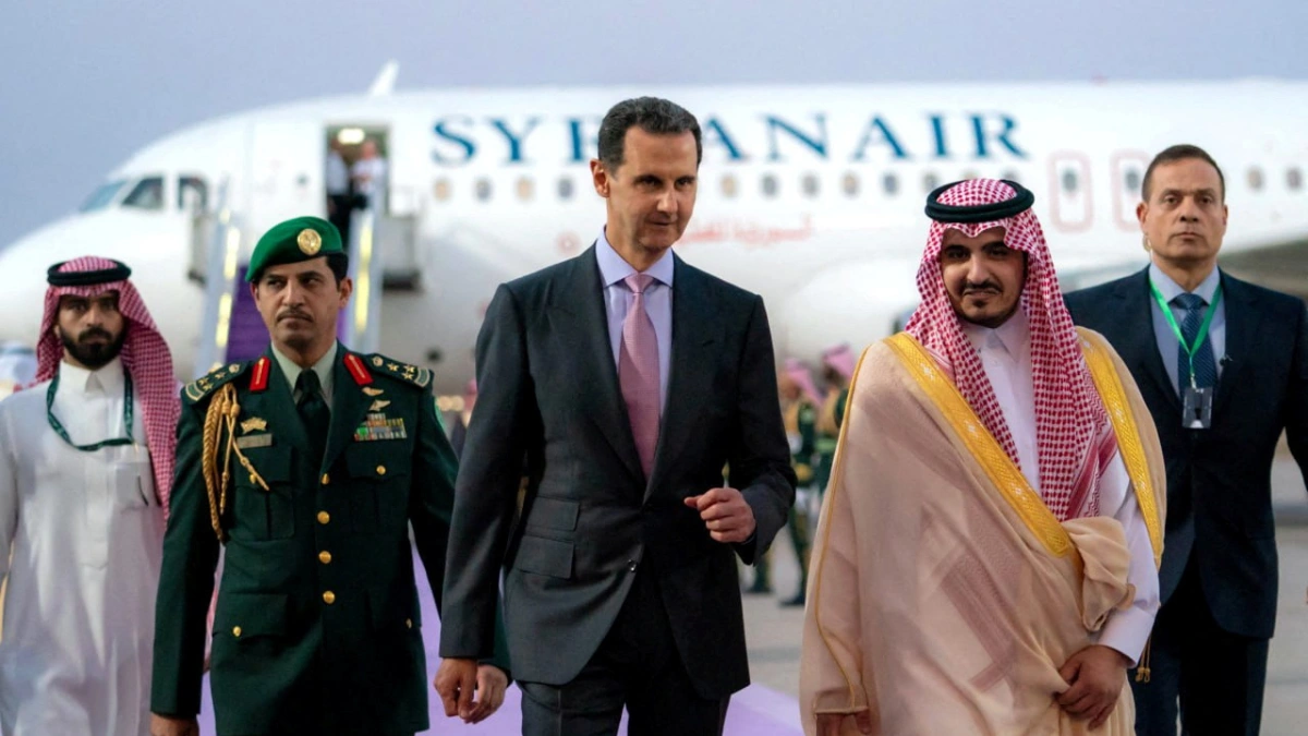 Assad visit to Saudi Arabia