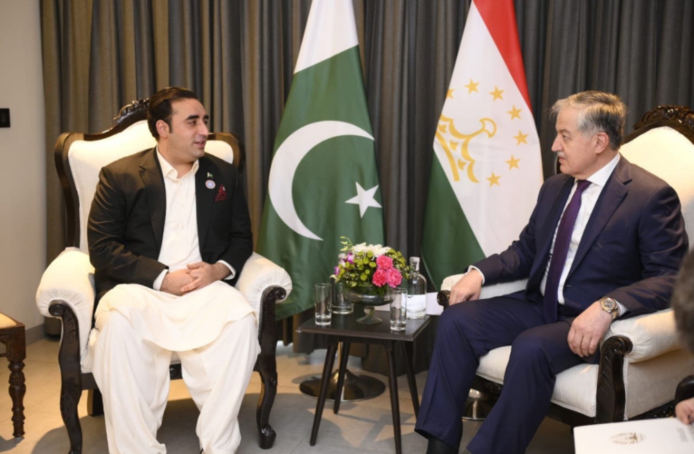 Foreign Minister Bilawal Bhutto met with FM Sirodjiddin Mukhriddin of Tajikistan 