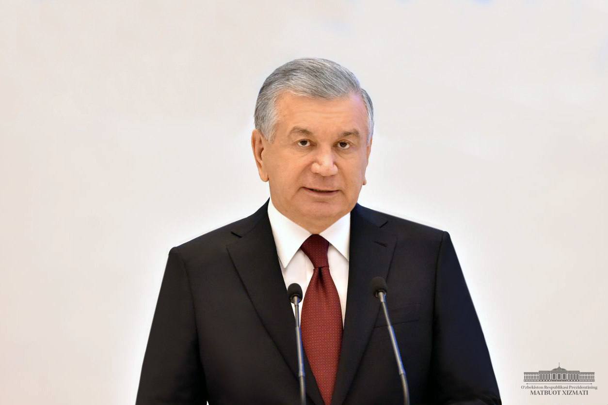 President Shavkat Mirziyoyev