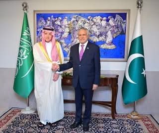 KSA Foreign Minister arrived at Islamabad