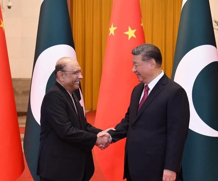 President praises China’s role in Pakistan’s development on 74th diplomatic anniversary