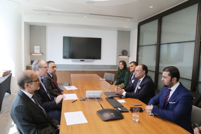 Senator Aurangzeb meets Representatives of British American Tobacco in London