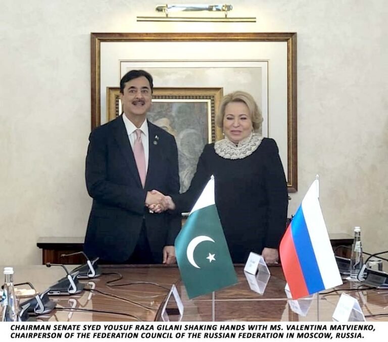 Pak, Russia Strengthen Ties as Parliaments Advance Regional Diplomacy