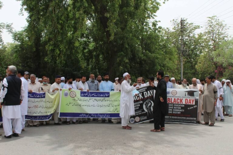 فپواسا کا محققین کے لیے ٹیکس ریبیٹ ختم کرنے کے حکومتی فیصلے پر شدید احتجاج