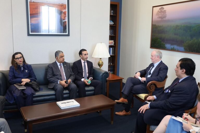 Pakistan’s delegation to USA holds meetings with Congressmen