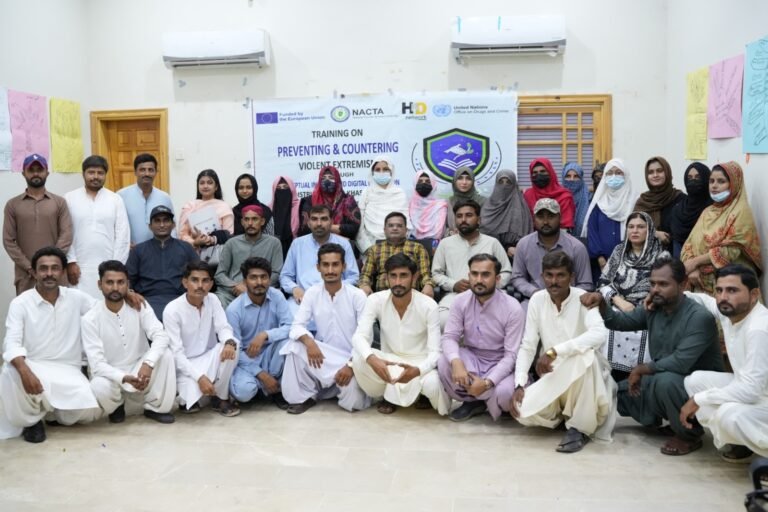 HRDN trains Mirpur Khas youth in peacebuilding, CVE, and online safety