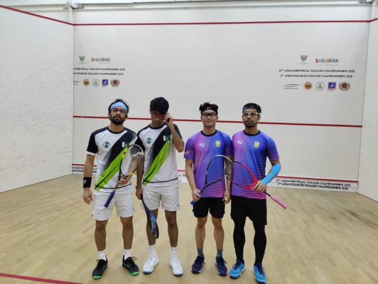 Pakistan won and entered into Finals of Asian Squash Championships