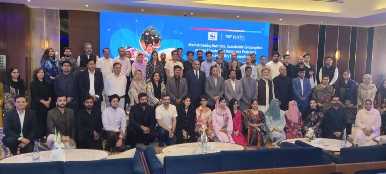 Experts urge integrating the climate-nutrition link into Pakistan’s NDCs and policies