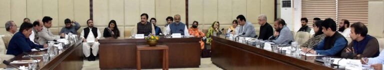 ڈپٹی چیئرمین سینیٹ کی زیر صدارت سینیٹ ہاؤس کمیٹی کا اجلاس