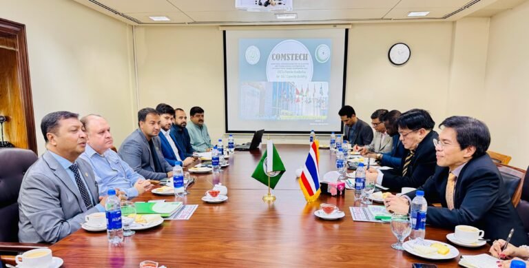 Thailand commits to strengthening scientific ties with COMSTECH, Ambassador Virabutr