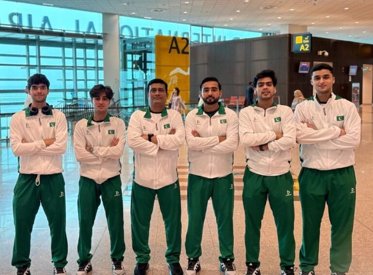 Pak Junior Team Off to Egypt for World Event