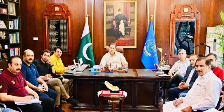 اسلام آباد کی انٹرچینجز ، مرکزی شاہراہوں کی بیوٹیفکش و تزئین و آرائش کے حوالے سے  اہم اجلاس