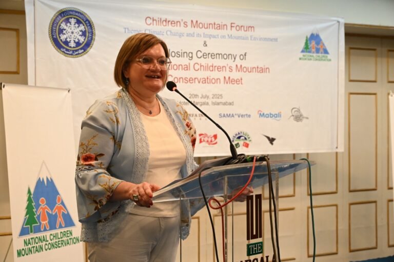 Pak-Italy ties on mountain & glacier preservation since 1909, Amb Marilina 