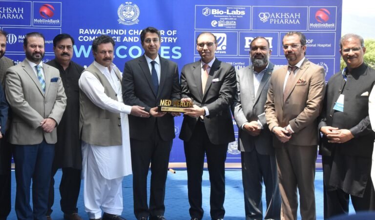 RCCI Serves as Key Platform for Healthcare Professionals, Rana Ihsaan