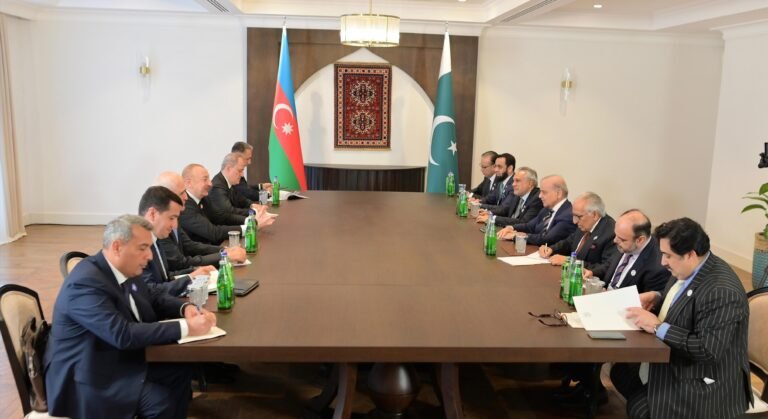 PM congratulated President Azerbaijan for hosting ECO Summit