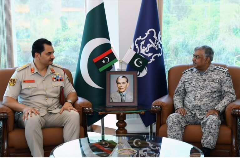 Commander-in-Chief of Libyan Armed Forces Meets Chief of Naval Staff