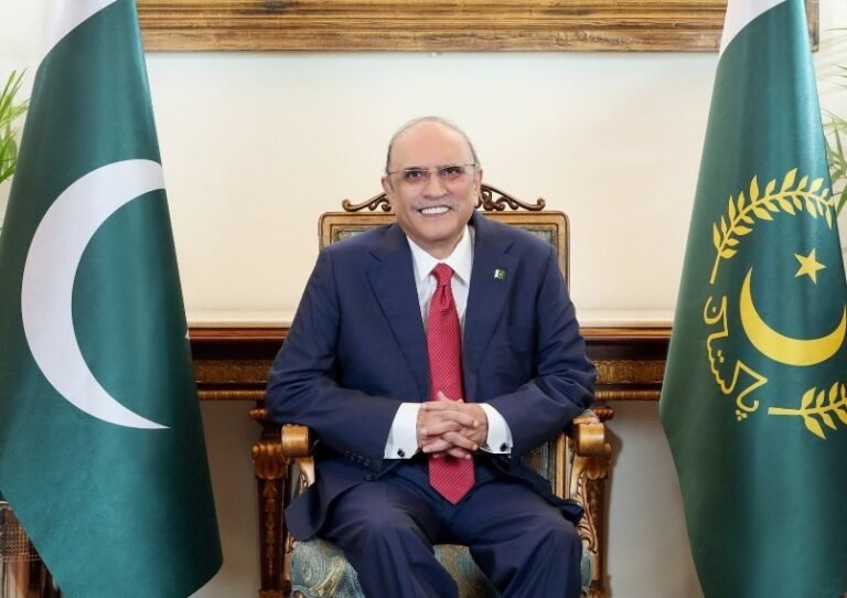 President Zardari  grieved over loss of lives in China’s heavy rains