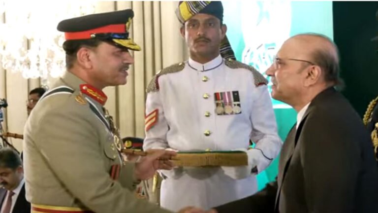 President confers awards for exceptional services during Marka-e-Haq